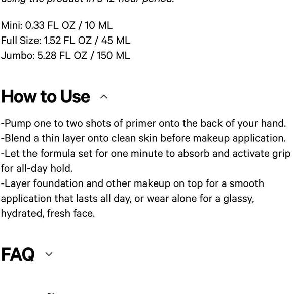 🌻Pick 2/$20 MILK MAKEUP Hydro Grip Primer New TravelSz - Picture 7 of 7